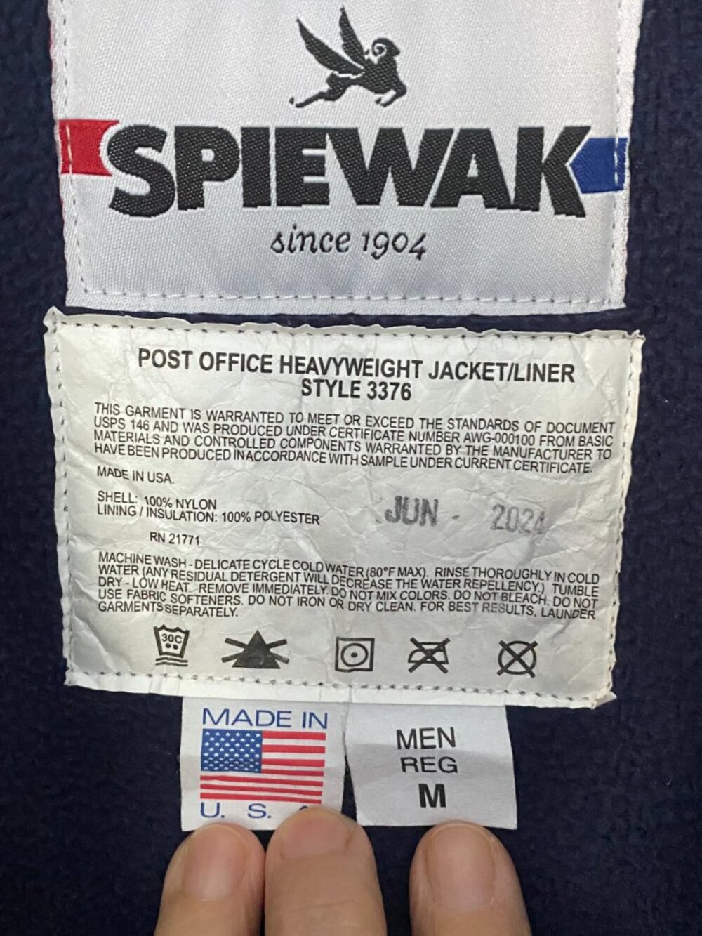 USPS Heavyweight Jacket - Picture 11 of 12